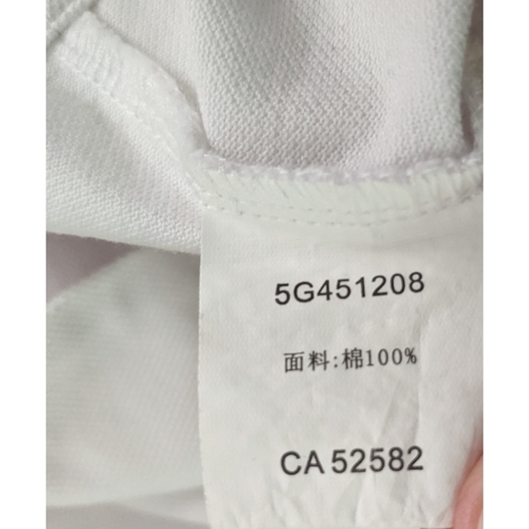 JNBY White Textured Collared Shirt Golf Dress - Picture 8 of 9